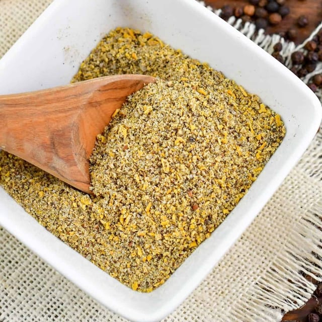 # Lemon Pepper Dry.