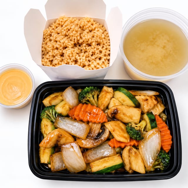 # 33. Vegetable Hibachi.