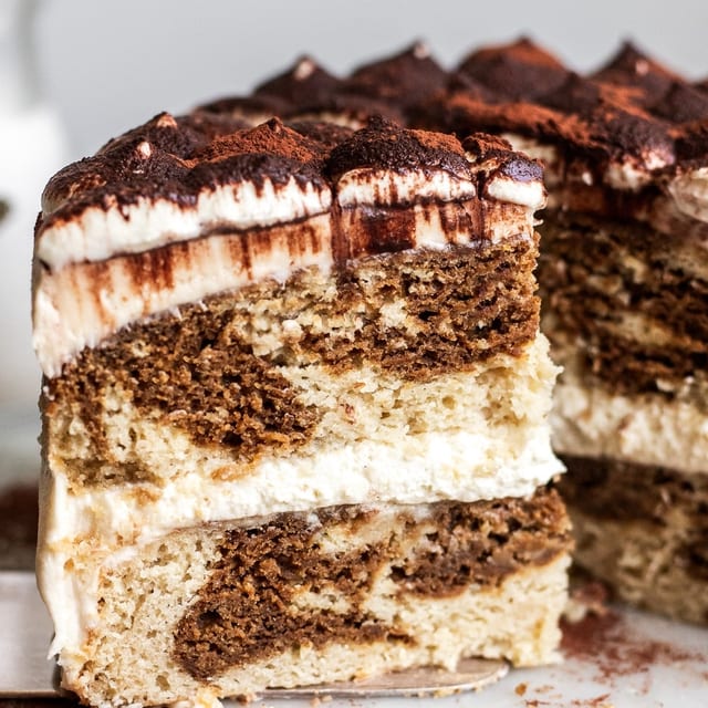 Tiramisu Cake.