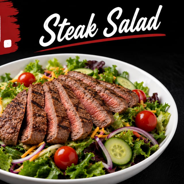 Grilled Steak Salad.