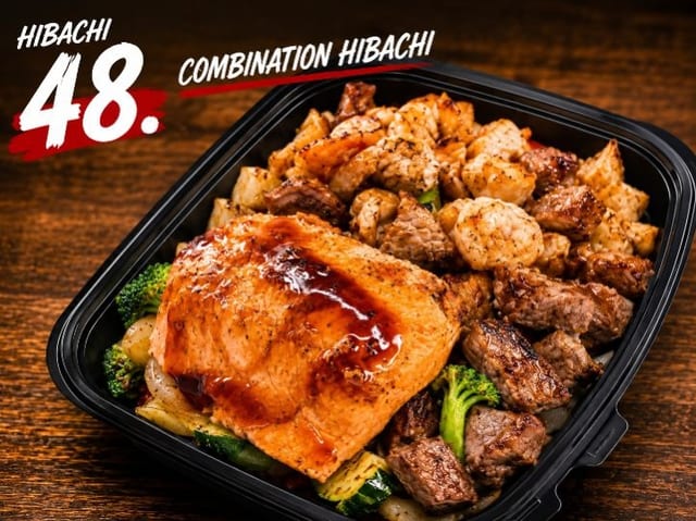 Combination Hibachi.