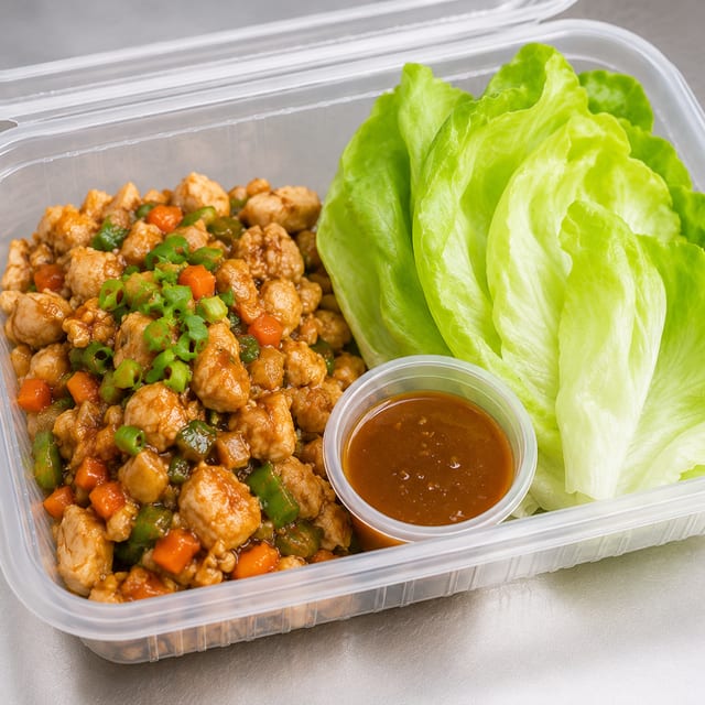 Chicken Lettuce Wraps.