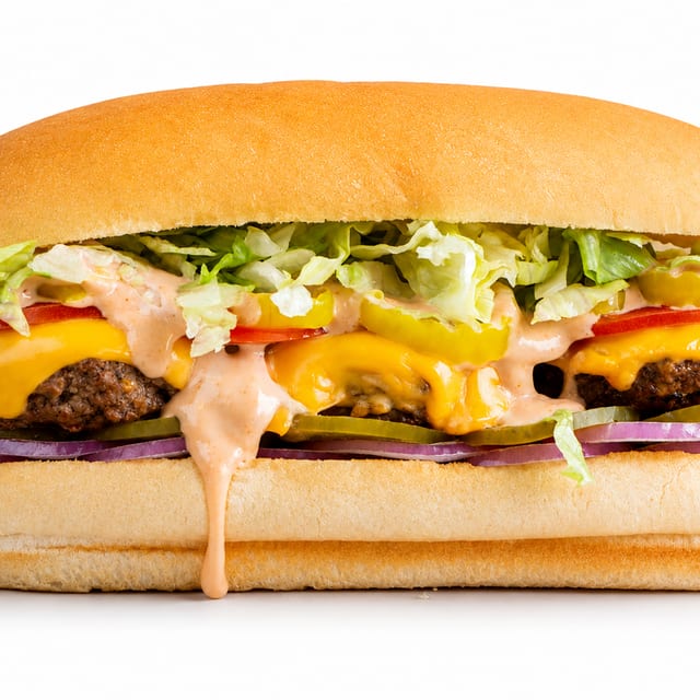 # 102. Cheese Burger Subs (Large).