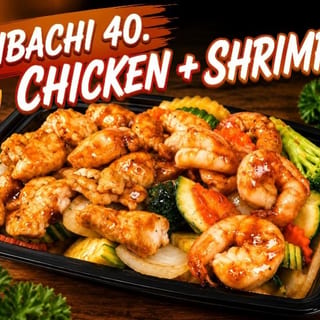 Chicken & Shrimp Hibachi