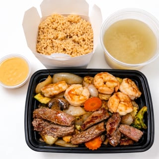 # 43. Steak & Shrimp Hibachi