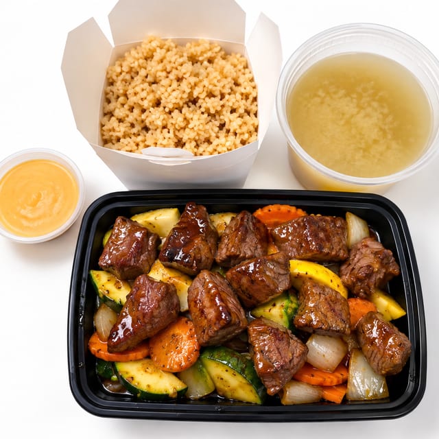 # 35. Steak Hibachi.