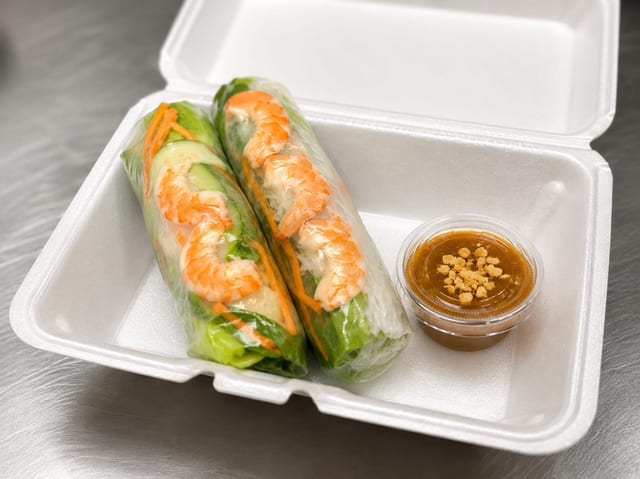 # Thai Shrimp Fresh Rolls.