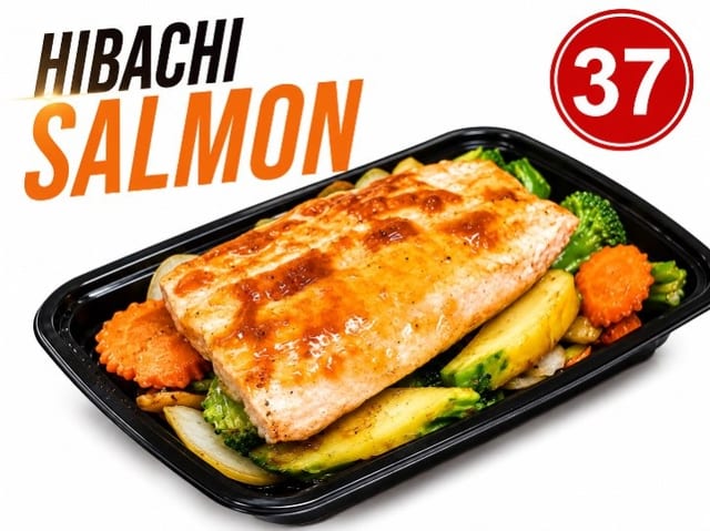 Salmon Hibachi.