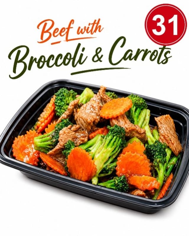 Beef with Broccoli.