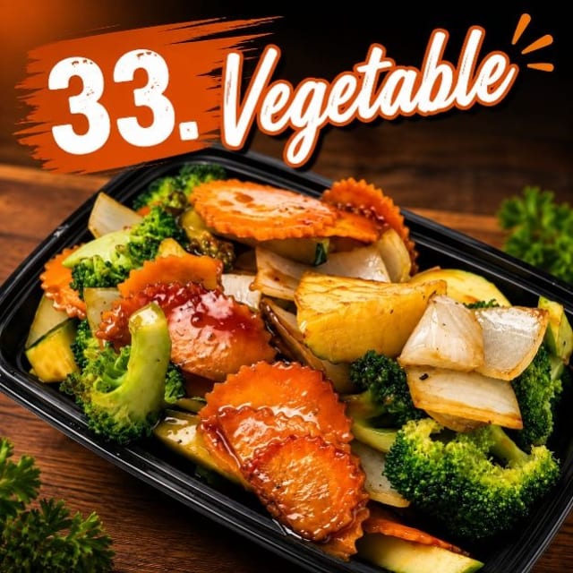 Vegetable Hibachi.