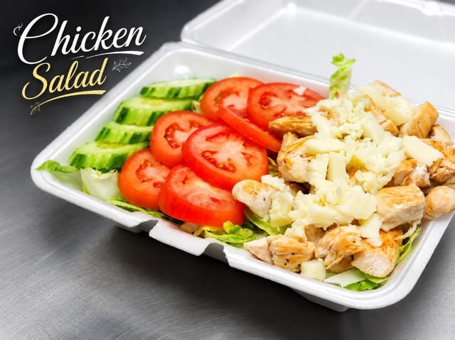 Grilled Chicken Salad.
