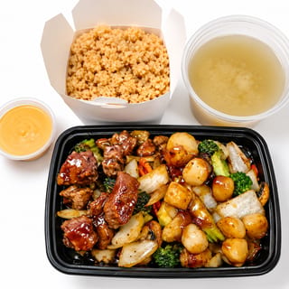 # 44. Steak & Scallop Hibachi