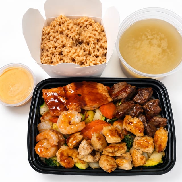 # 48. Combination Hibachi.