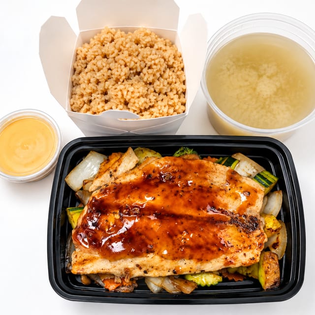 # 37. Salmon Hibachi.