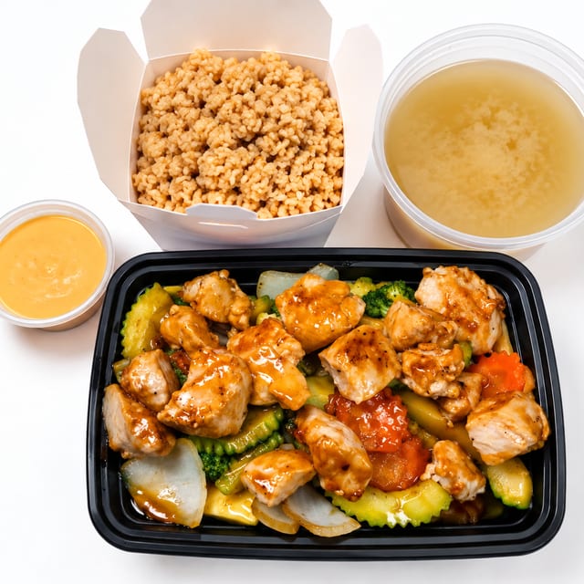 # 34. Chicken Hibachi.