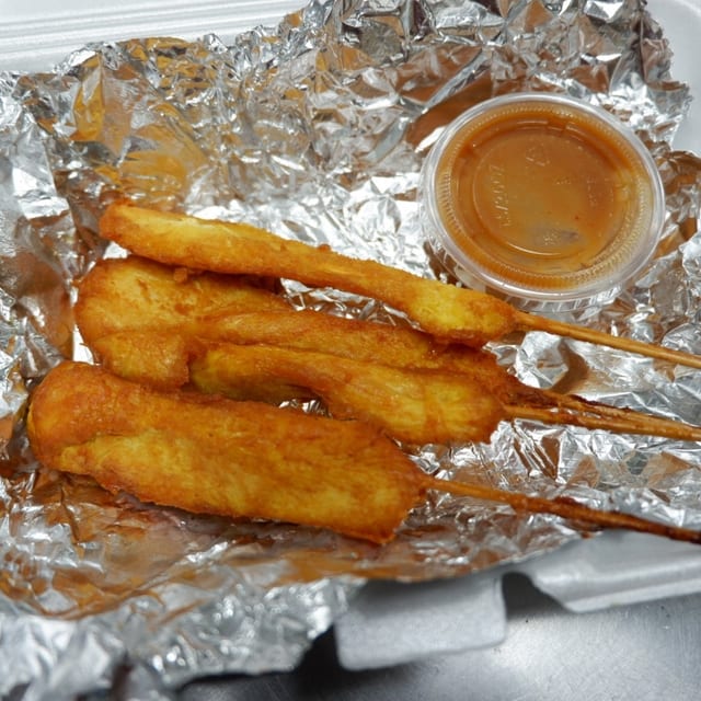 # 77. Thai Chicken Satay.